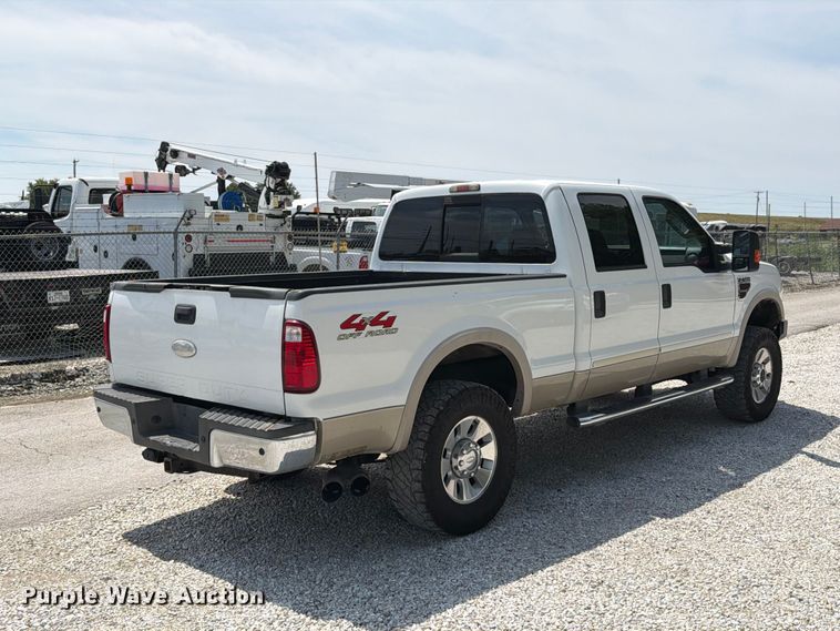 image for item FT6146 2009 Ford F250 Super Duty Lariat Crew Cab pickup truck