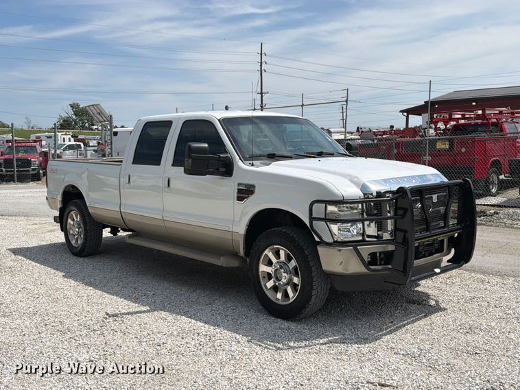 image for item FT6147 2008 Ford F350 Super Duty Lariat King Ranch Crew Cab pickup truck