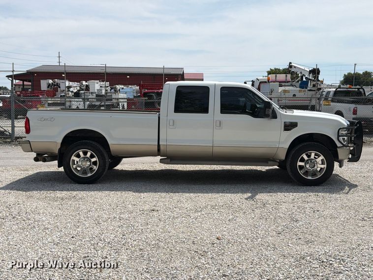 image for item FT6147 2008 Ford F350 Super Duty Lariat King Ranch Crew Cab pickup truck
