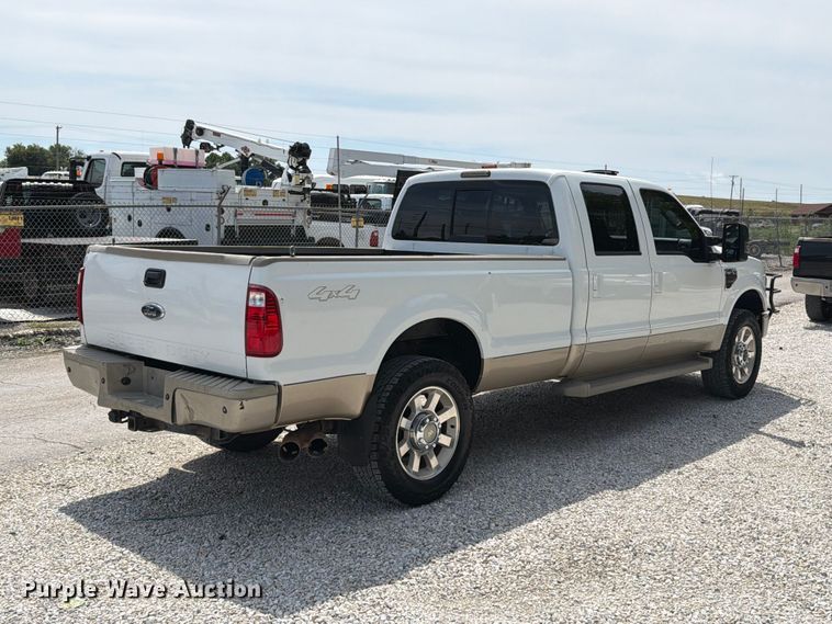 image for item FT6147 2008 Ford F350 Super Duty Lariat King Ranch Crew Cab pickup truck