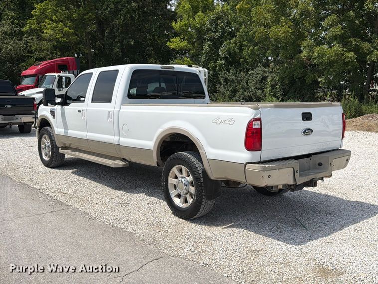 image for item FT6147 2008 Ford F350 Super Duty Lariat King Ranch Crew Cab pickup truck