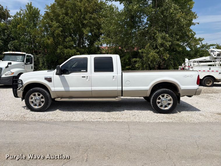 image for item FT6147 2008 Ford F350 Super Duty Lariat King Ranch Crew Cab pickup truck
