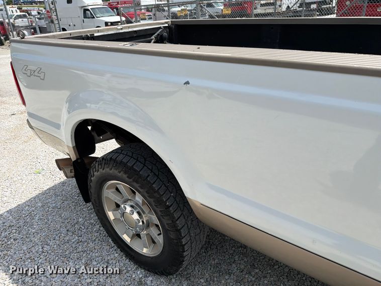 image for item FT6147 2008 Ford F350 Super Duty Lariat King Ranch Crew Cab pickup truck