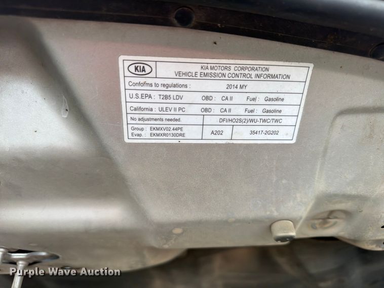 image for item FU4530 2014 KIA Sorento SUV