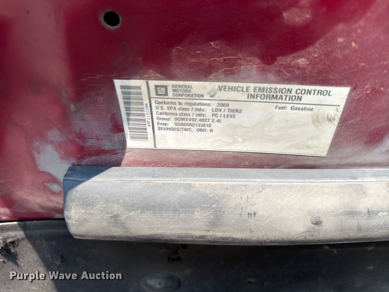 image for item FU4547 2009 Chevrolet Malibu 