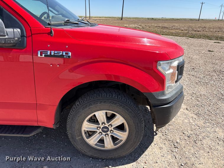 image for item JM9372 2019 Ford F150 Ext. Cab pickup truck