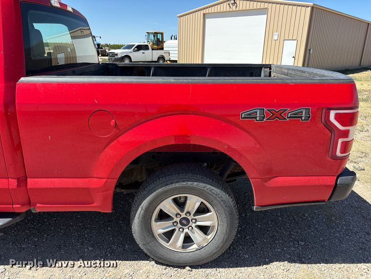 image for item JM9372 2019 Ford F150 Ext. Cab pickup truck