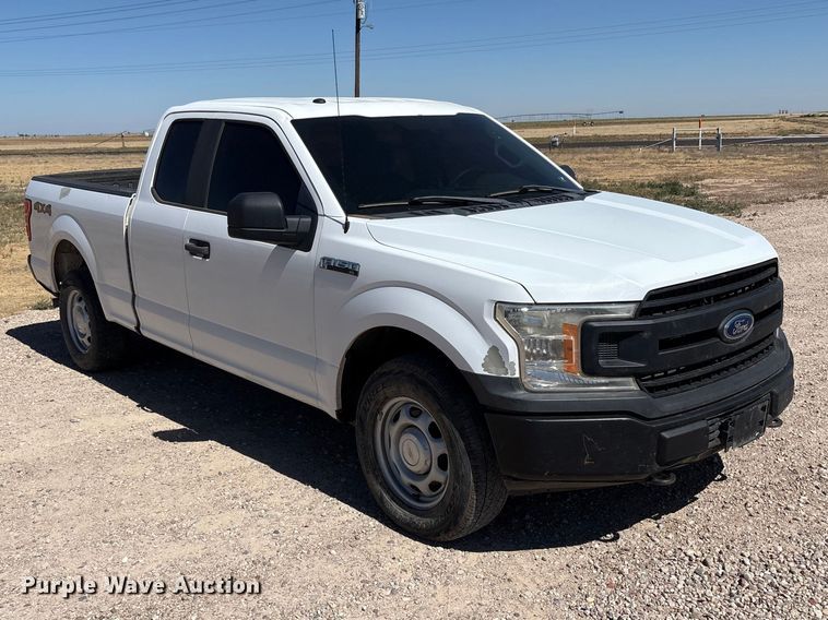 image for item JM9373 2018 Ford F-150 Ext. Cab pickup truck