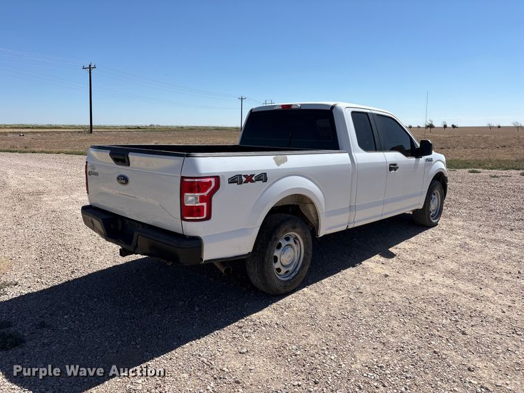 image for item JM9373 2018 Ford F-150 Ext. Cab pickup truck