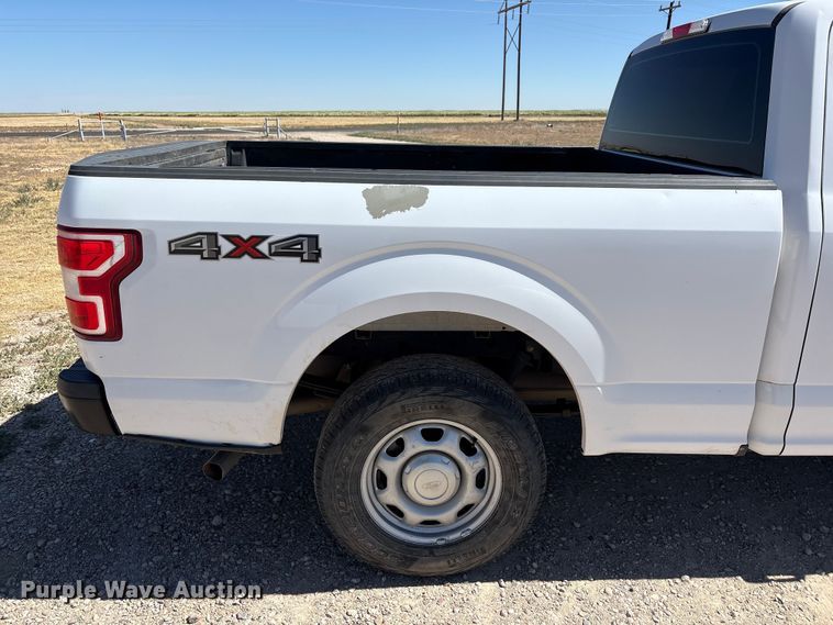 image for item JM9373 2018 Ford F-150 Ext. Cab pickup truck
