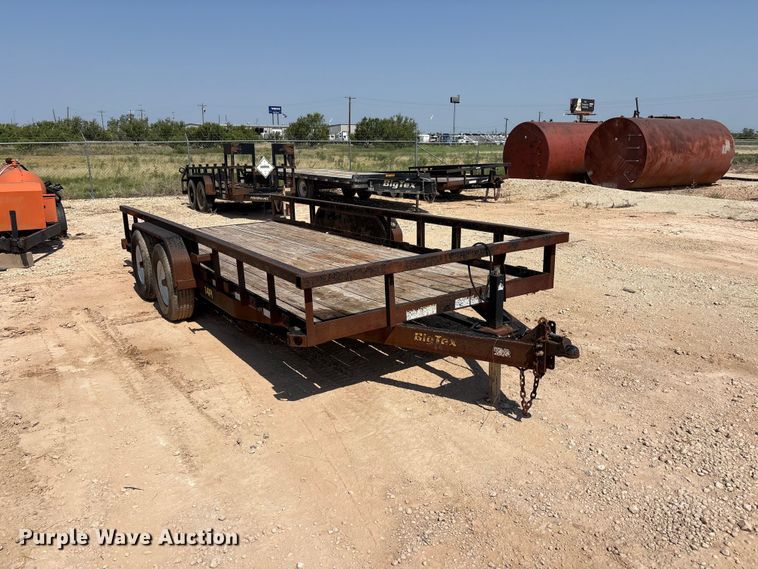 image for item JM9399 2014 Big Tex 14PI utility trailer