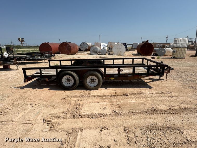 image for item JM9399 2014 Big Tex 14PI utility trailer