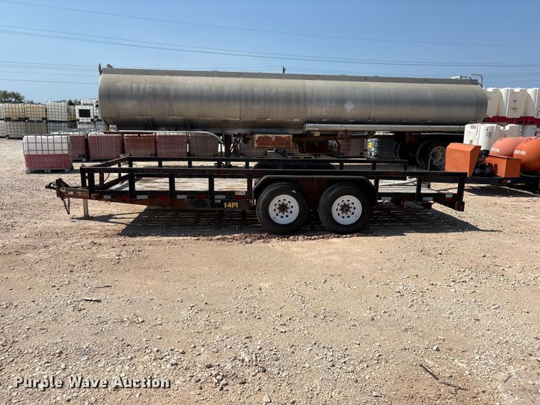 image for item JM9399 2014 Big Tex 14PI utility trailer