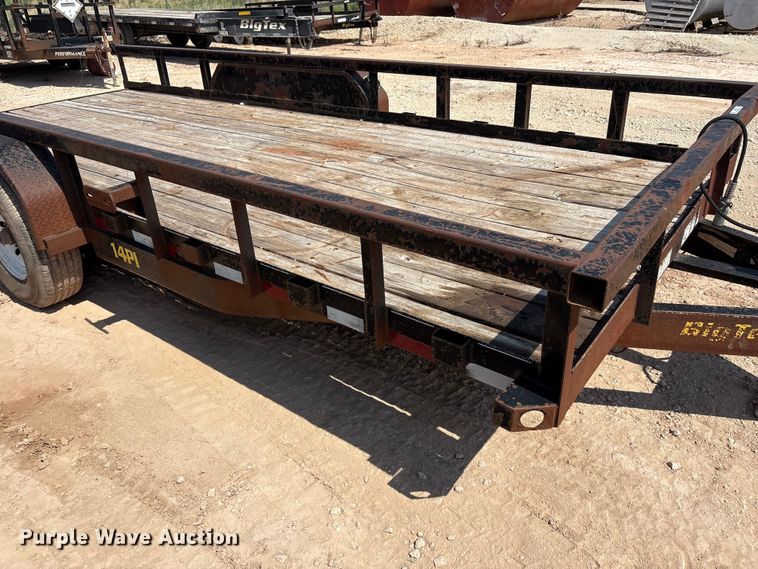 image for item JM9399 2014 Big Tex 14PI utility trailer