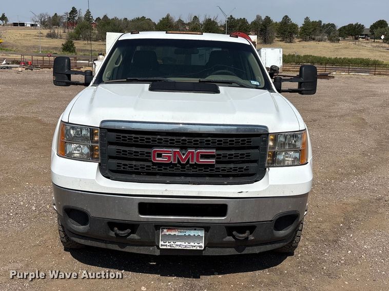 image for item JM9418 2011 GMC Sierra 3500 Ext. Cab utility bed pickup truck