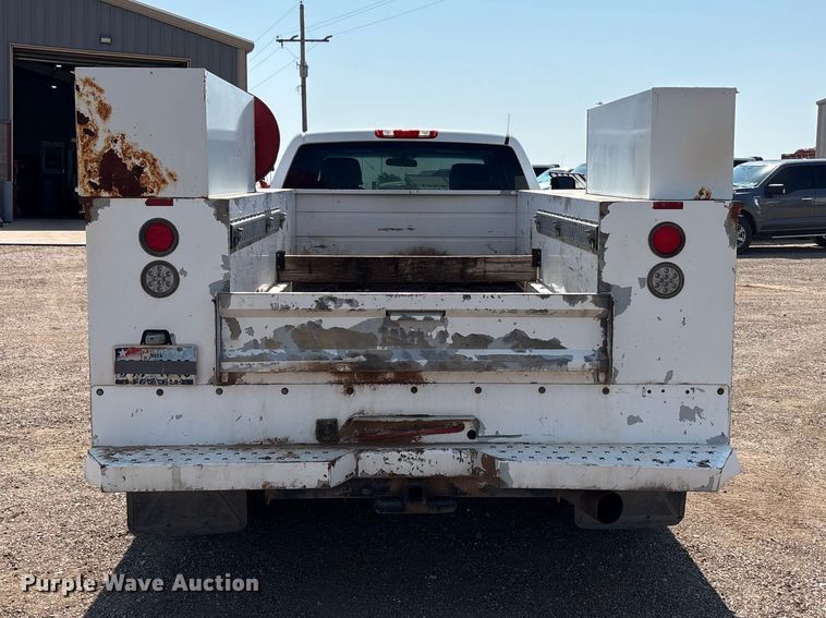 image for item JM9418 2011 GMC Sierra 3500 Ext. Cab utility bed pickup truck