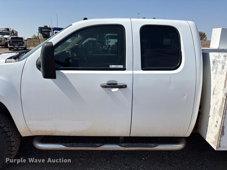 image for item JM9418 2011 GMC Sierra 3500 Ext. Cab utility bed pickup truck