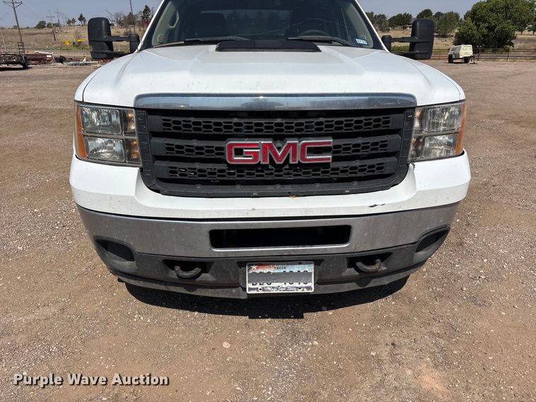 image for item JM9418 2011 GMC Sierra 3500 Ext. Cab utility bed pickup truck