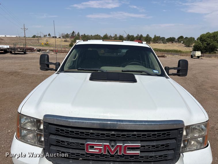 image for item JM9418 2011 GMC Sierra 3500 Ext. Cab utility bed pickup truck