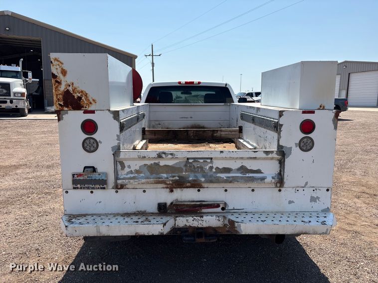 image for item JM9418 2011 GMC Sierra 3500 Ext. Cab utility bed pickup truck