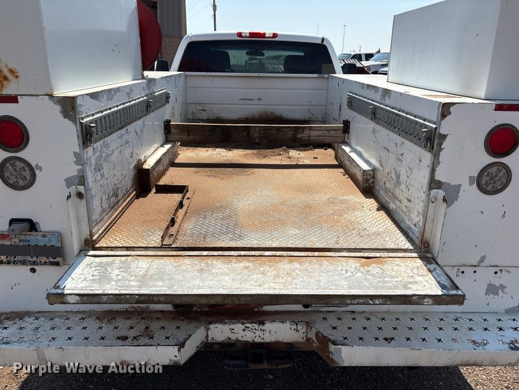 image for item JM9418 2011 GMC Sierra 3500 Ext. Cab utility bed pickup truck