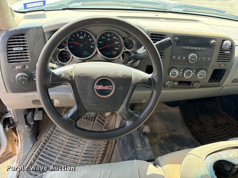 image for item JM9418 2011 GMC Sierra 3500 Ext. Cab utility bed pickup truck