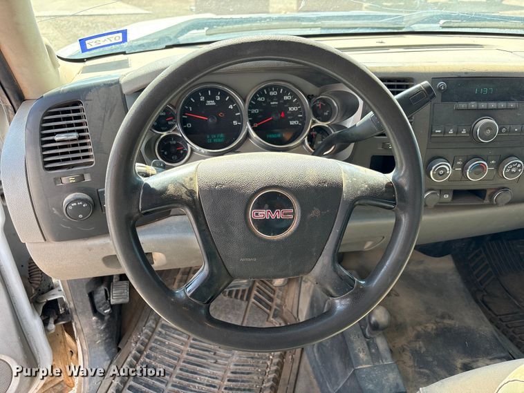 image for item JM9418 2011 GMC Sierra 3500 Ext. Cab utility bed pickup truck