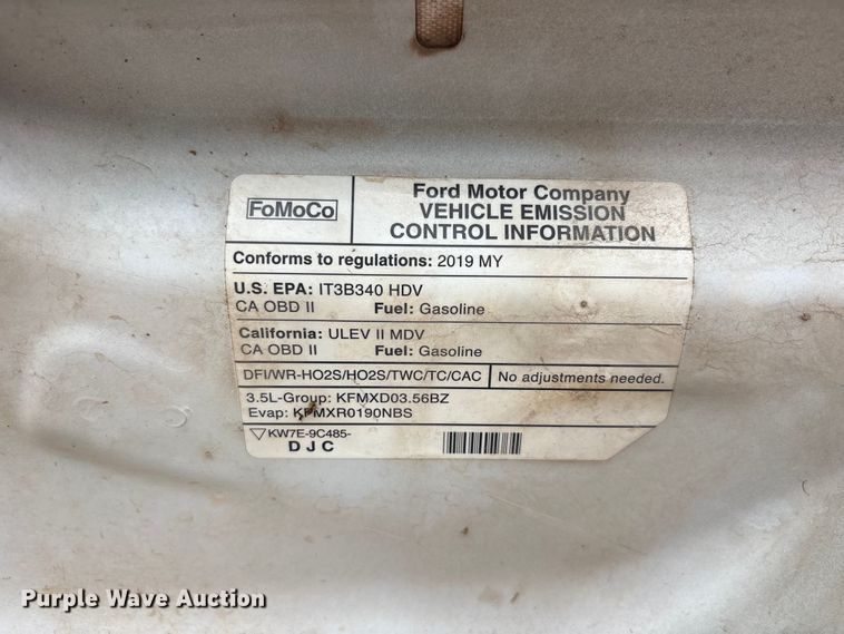 image for item JM9490 2019 Ford Transit van