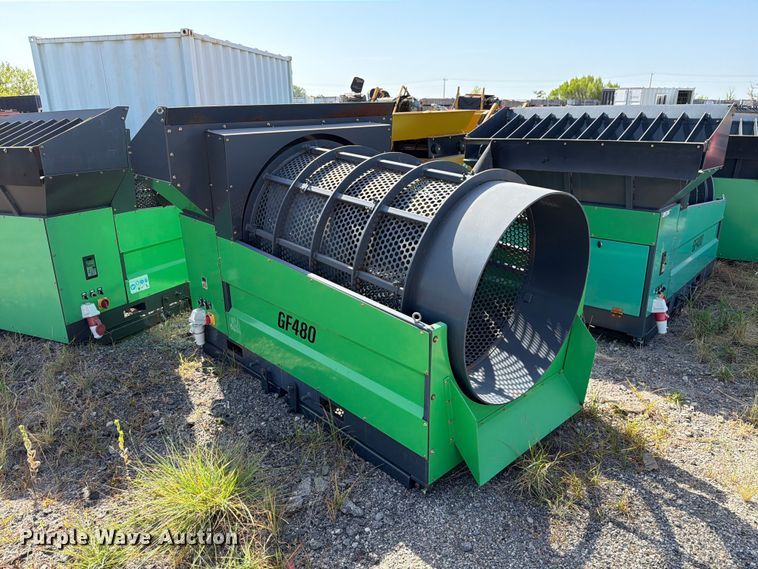 image for item NC9862 (12) Erie Industries GF480 trommel screens
