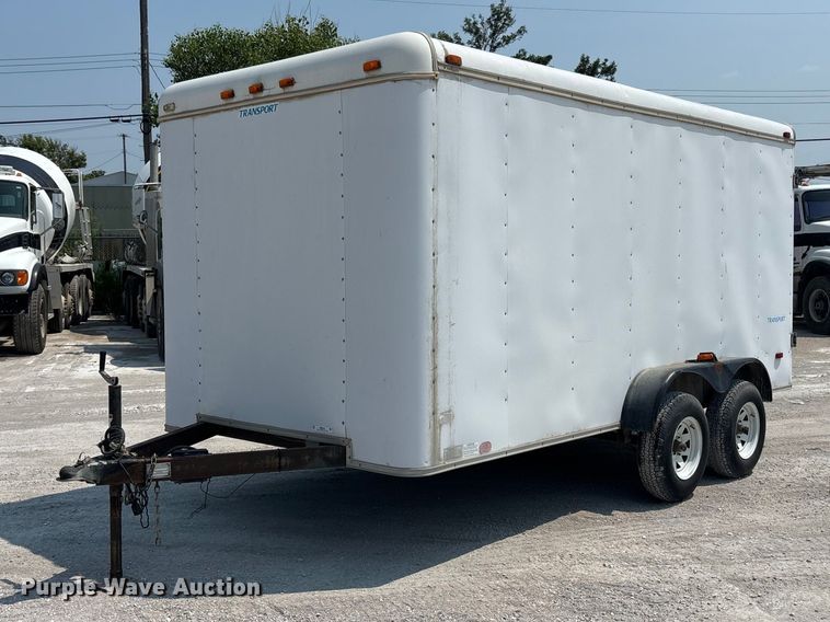 2000 Haulmark TS714TA enclosed cargo trailer