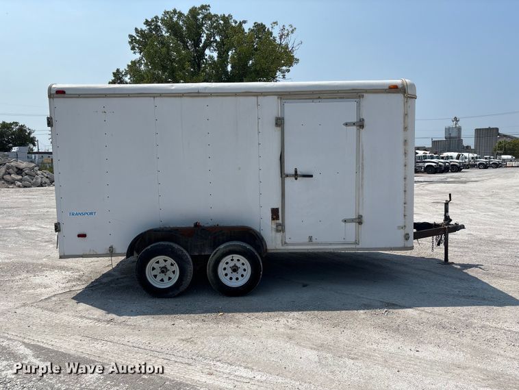 image for item NM9919 2000 Haulmark TS714TA enclosed cargo trailer