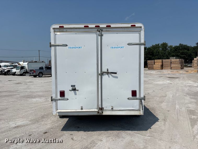image for item NM9919 2000 Haulmark TS714TA enclosed cargo trailer