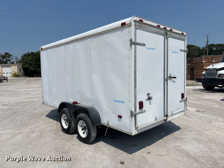 image for item NM9919 2000 Haulmark TS714TA enclosed cargo trailer