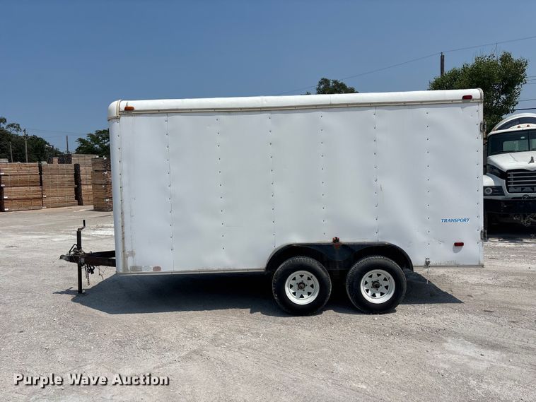 image for item NM9919 2000 Haulmark TS714TA enclosed cargo trailer