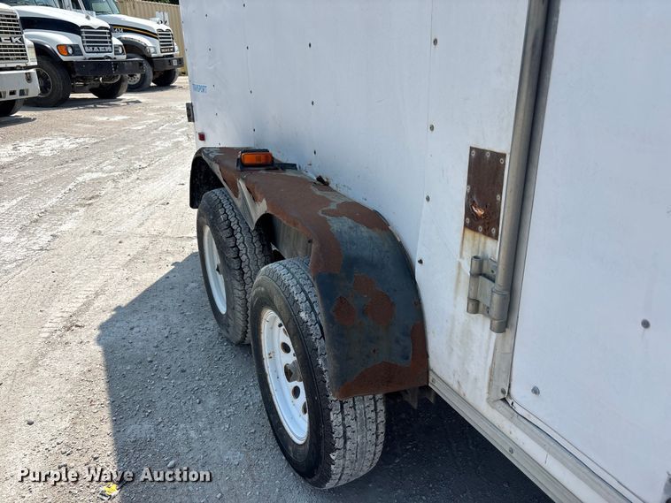 image for item NM9919 2000 Haulmark TS714TA enclosed cargo trailer