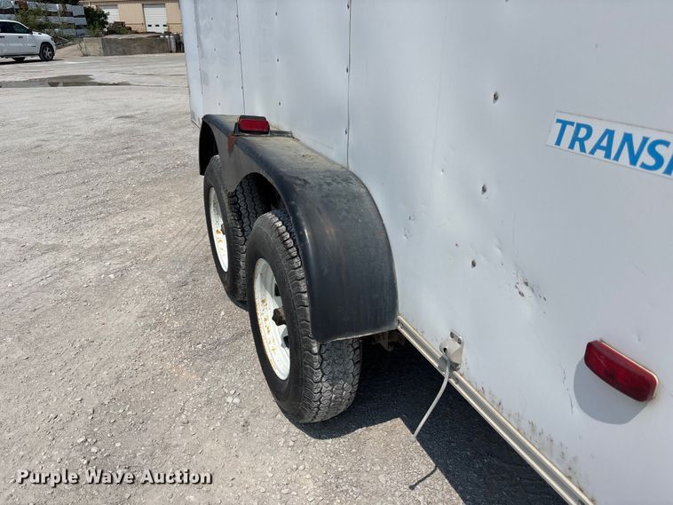 image for item NM9919 2000 Haulmark TS714TA enclosed cargo trailer