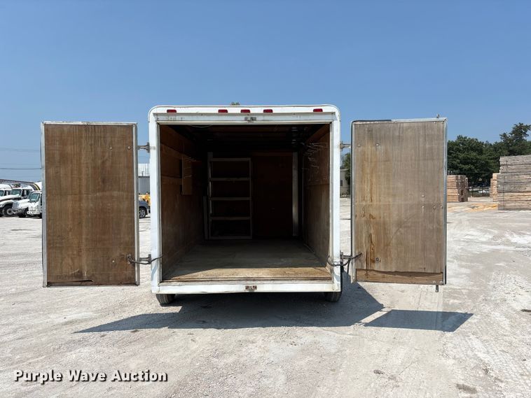 image for item NM9919 2000 Haulmark TS714TA enclosed cargo trailer