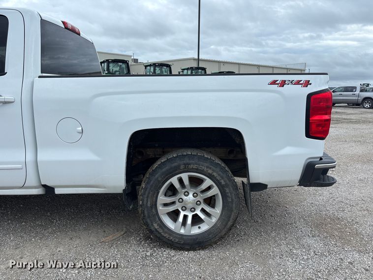 image for item NM9944 2018 Chevrolet Silverado LT Ext. Cab pickup truck