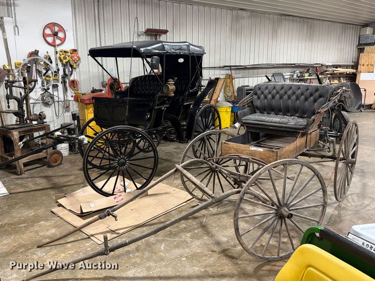 image for item OE9682 (2) Velie Carriage Company carriages