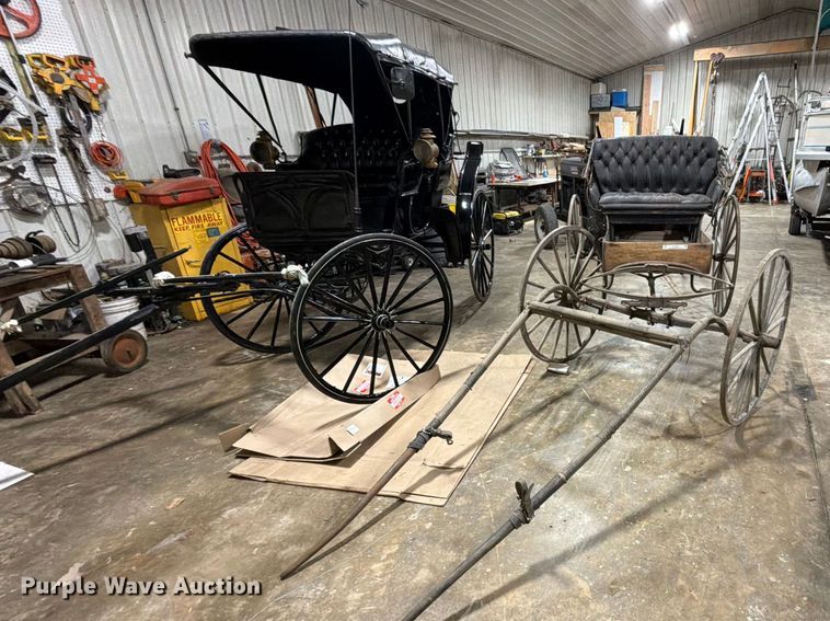 image for item OE9682 (2) Velie Carriage Company carriages