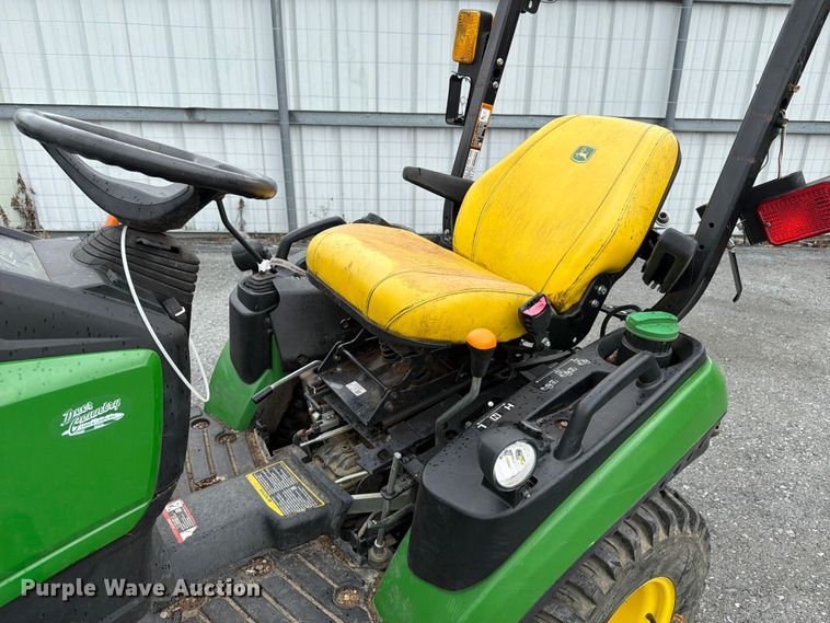 image for item YA4179 2022 John Deere 1025R MFWD tractor