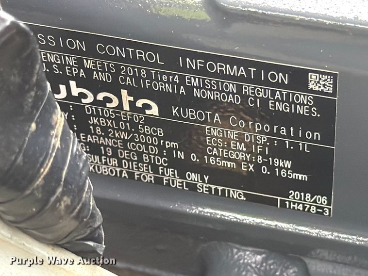 image for item YA4258 Kubota RTV-X1140 utility vehicle