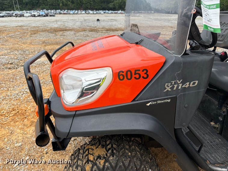image for item YA4259 Kubota RTV-X1140 utility vehicle