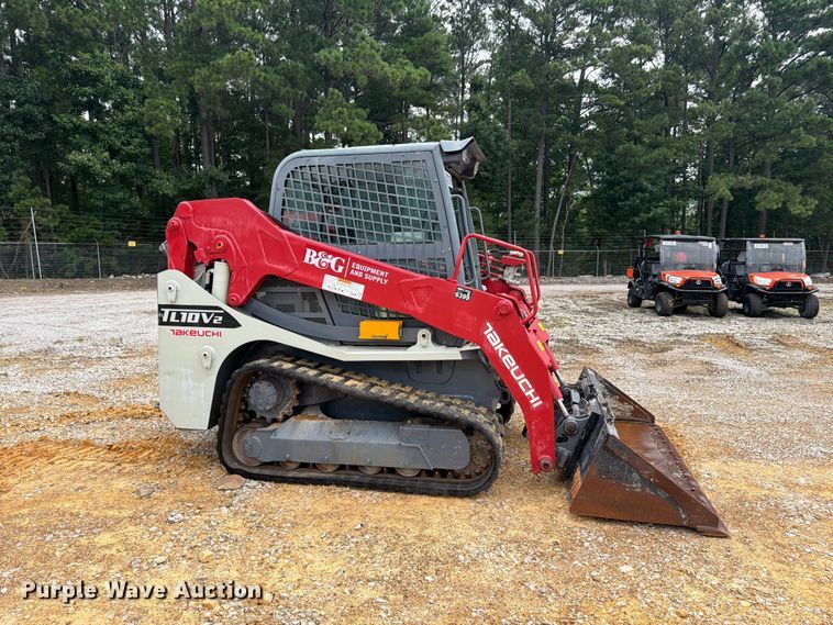 image for item YA4260 2022 Takeuchi TL10V2 tracked skid steer loader
