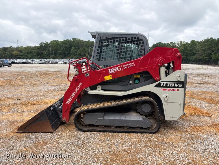 image for item YA4260 2022 Takeuchi TL10V2 tracked skid steer loader