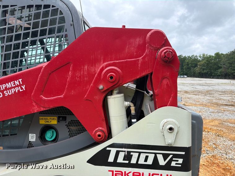 image for item YA4260 2022 Takeuchi TL10V2 tracked skid steer loader