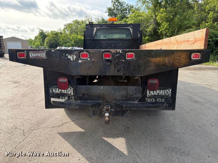 image for item DQ7838 2006 Ford F650 Super Duty Crew Cab flatbed truck
