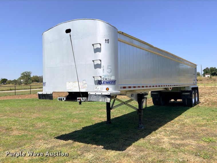 2016 Clement ADW3947 end dump trailer