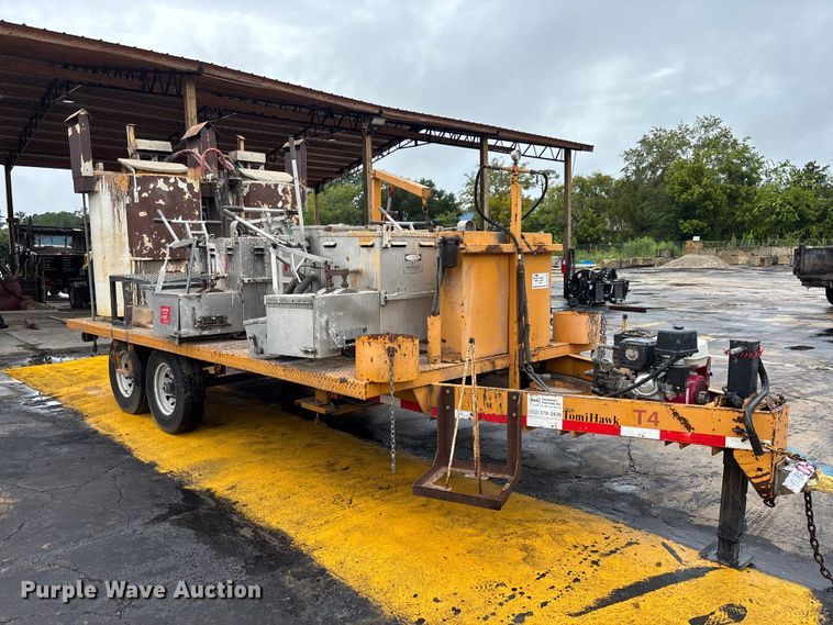 image for item DV7266 TomiHawk paint striper trailer