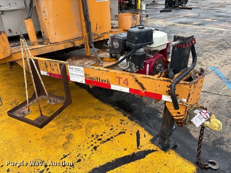 image for item DV7266 TomiHawk paint striper trailer